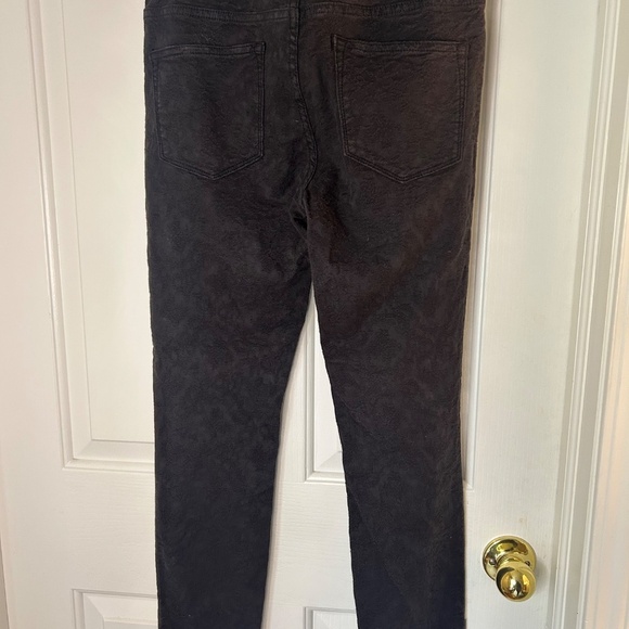 Pilcro and the Letterpress Black Lace Detail Jeans Size 28 - Picture 4 of 7